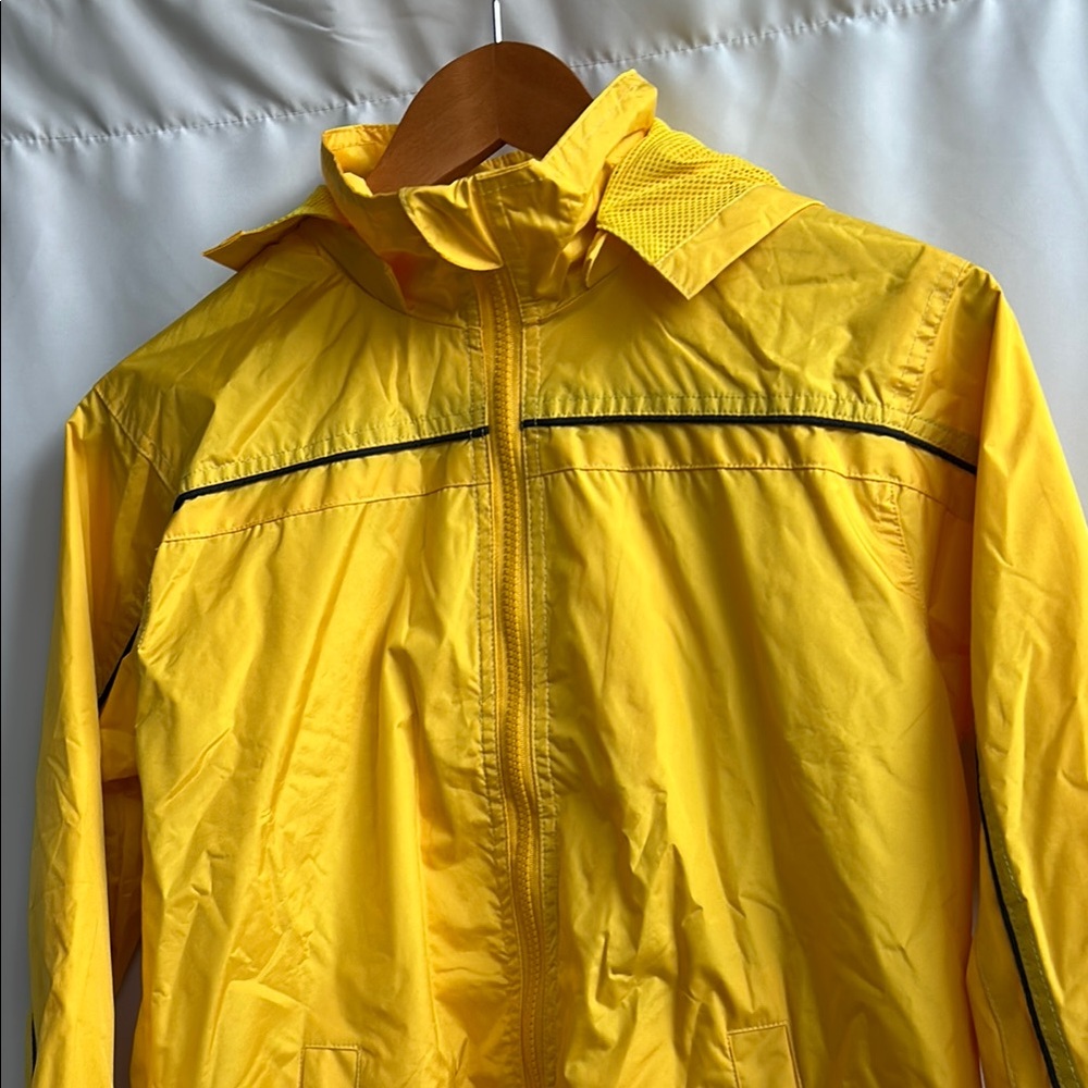 Tipsy Yellow Waterproof Raincoat High Visibility